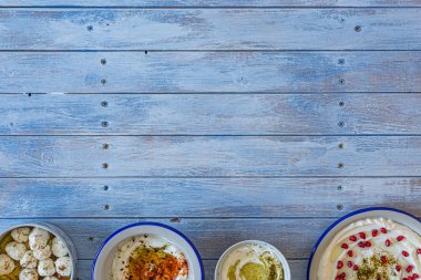 Popüler orta doğu iştah açıcı işçi ya da labaneh