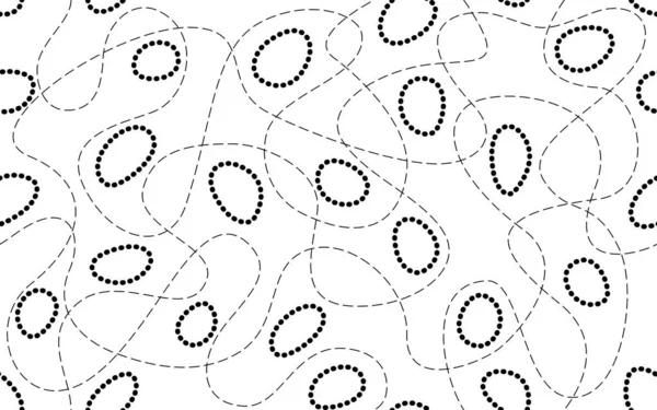 Fundo abstrato científico biológico sem costura simples — Vetor de Stock