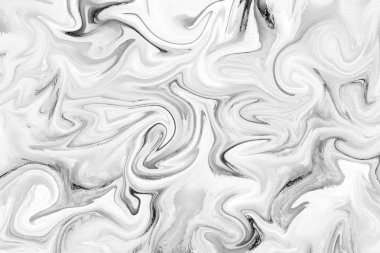 siyah ve beyaz dalga mermer doku arka plan,