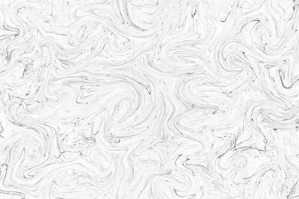 黒と白の波大理石のテクスチャ背景 — ストック写真