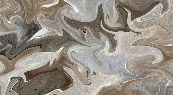 抽象五颜六色的波浪液体纹理背景 — 图库照片