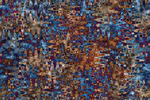 Абстрактний Кольоровий Фон Текстури Хвилі — стокове фото