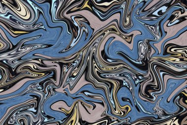 Renkli dalga mermer doku duvar ve zemin dekoratif fayans tasarım,