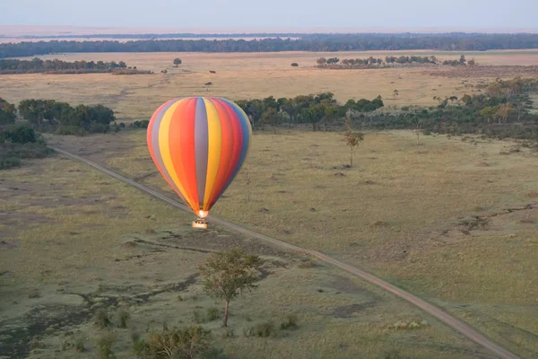 Güzel Arka Plan Üzerinde Büyük Renkli Balon — Stok fotoğraf