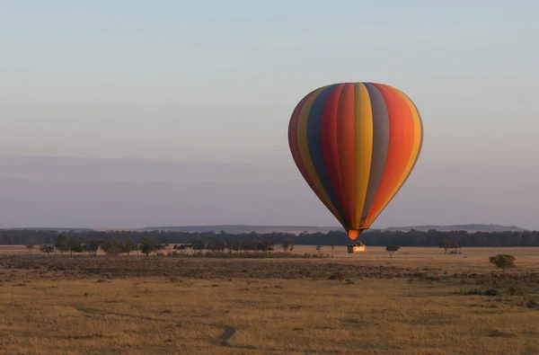 Duży Kolorowy Balon Tle Pięknej — Zdjęcie stockowe