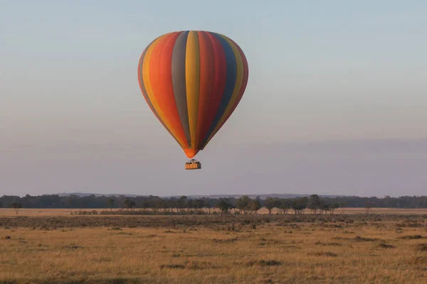 Duży Kolorowy Balon Tle Pięknej — Zdjęcie stockowe