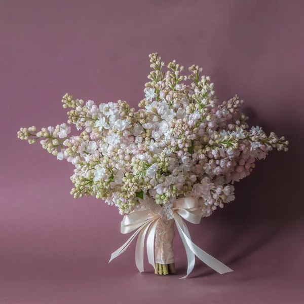 Красивый Букет Цветов Закрой Праздник — стоковое фото