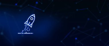 Roket Fırlatma, başlangıç, iş fırsatı, amaç, hedef, alarak büyüme, başarı, kariyer büyüme, başarı, hırs, arka plan, aspirasyon, başarı kavramı,