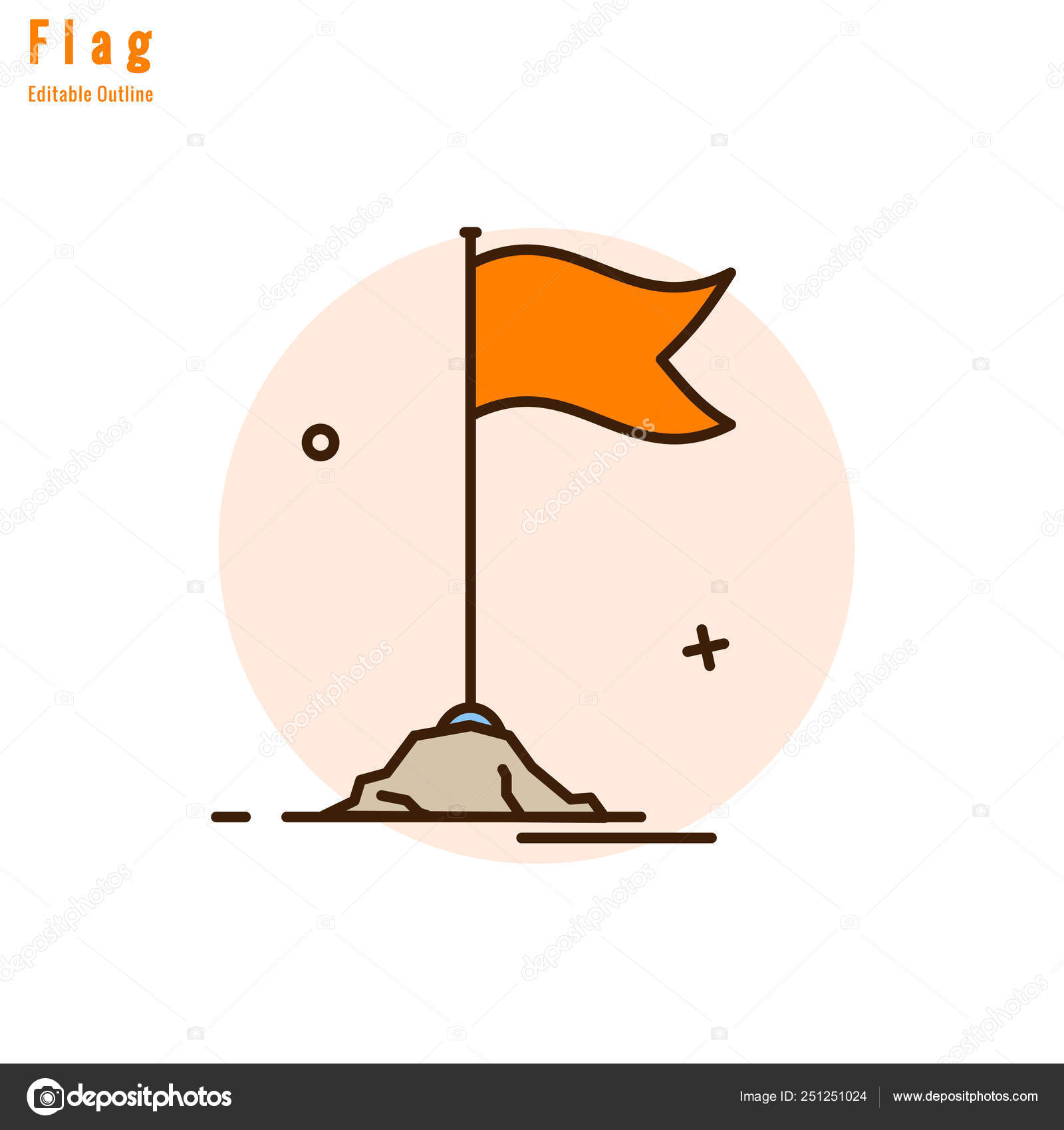orange flag flag icon bhagwa saffron color symbolize religious culture stock vector c akuzone 251251024 https depositphotos com 251251024 stock illustration orange flag flag icon bhagwa html