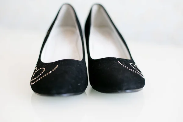 Chaussures Classiques Femmes Noires — Photo
