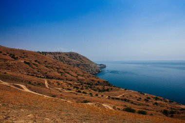 gündüz uçurumlar ve plaj