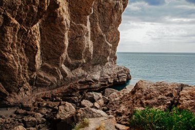 gündüz uçurumlar ve plaj