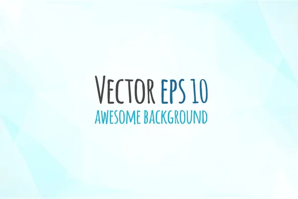 Vector lichte zakelijke achtergrond. Abstract blauw en wit geometrische huisstijl. — Stockvector