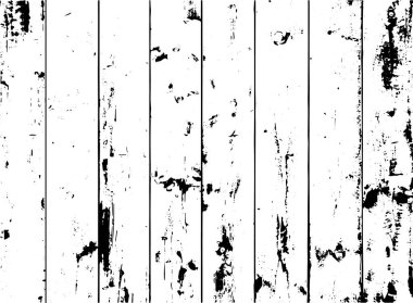 Sıkıntılı ahşap plakalar doku yerleşimi. Vektör çizim. Ahşap tahıl arka plan.