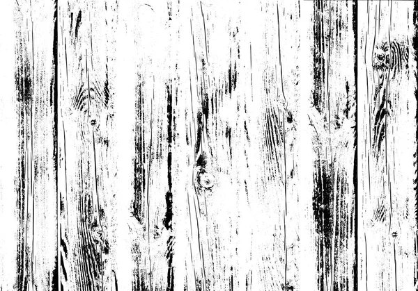 Verontruste houten planken overlay textuur. Vectorillustratie. Houtnerf achtergrond. — Stockvector