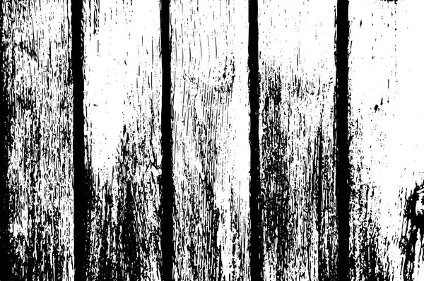 Planches en bois détériorées recouvrant la texture. Illustration vectorielle. Fond de grain de bois . — Image vectorielle