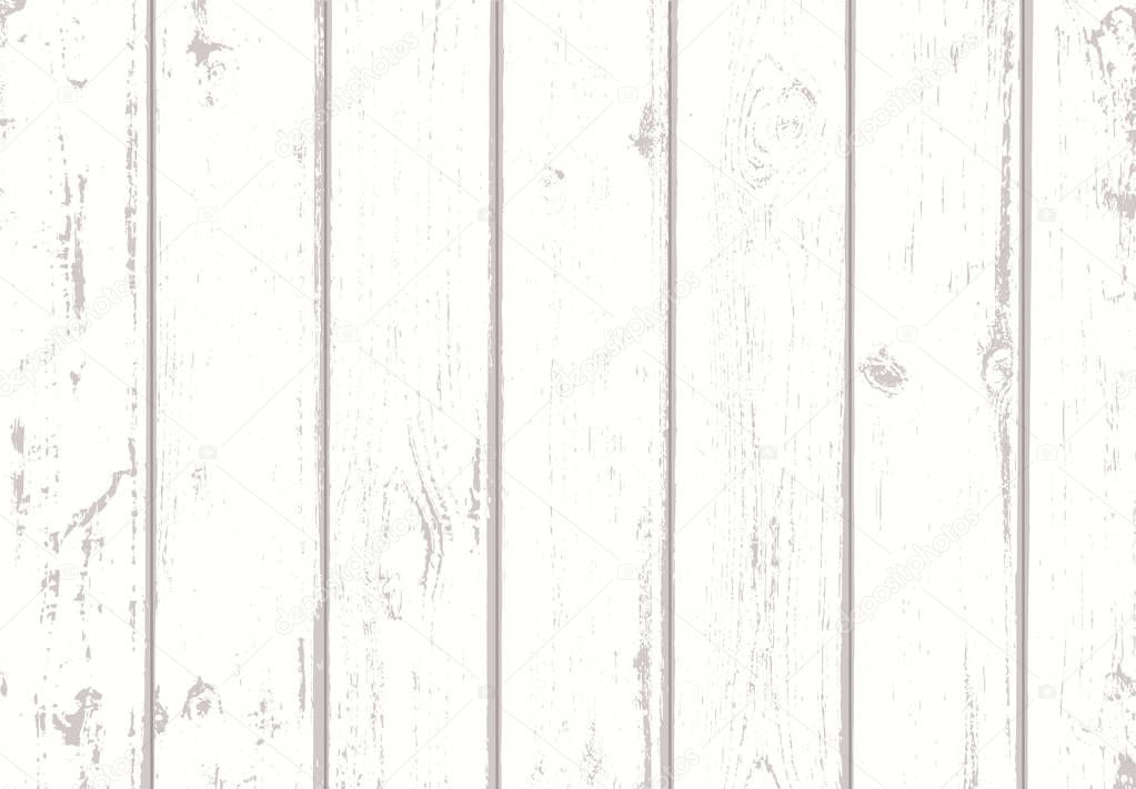 Vector light wood background table, top view. Rustic wooden wall texture. Surface with old natural wooden pattern. Wooden planks overlay texture for your design. Shabby chic background.