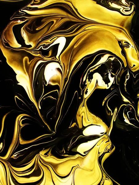 Mramorovaný abstraktní zlaté pozadí. Módní kapalné mramorových vzor. — Stock fotografie