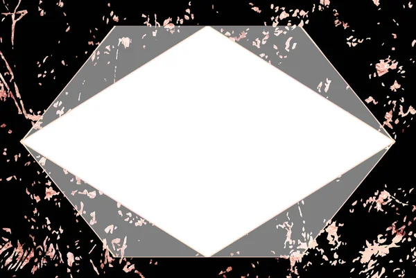 Conjunto de vector elegante folleto negro y oro, tarjeta de invitación de boda, fondo, cubierta. Plantilla de diseño con textura de mármol y marco geométrico dorado. Fondo dorado abstracto . — Archivo Imágenes Vectoriales