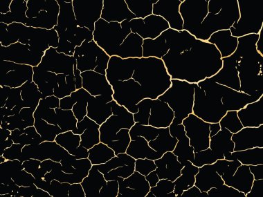 Patina altın elementleri kaşı. Vektör altın grunge dokusu. Moda cazibe arkaplanı.