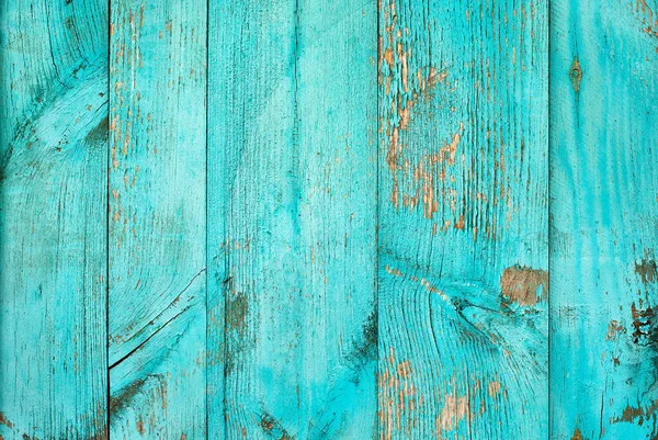 Väderbeströdd blå trä bakgrund struktur. Shabby trä teal eller turkos grön målade. Vintage strand trä bakgrund. — Stockfoto