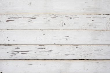Eskimiş beyaz ahşap arka plan dokusu. Masanın üst görünüm yüzeyi.