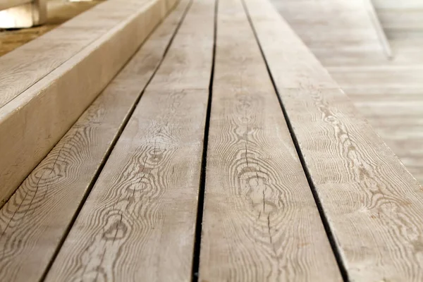 Hout textuur achtergrond. Natuurlijke bruine houten planken. — Stockfoto