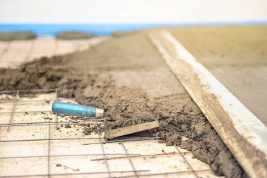 Beton ev yapımı katında sıvama Oluşturucusu alt