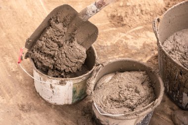Mason çimento harç için dökme Beton Şap kneads