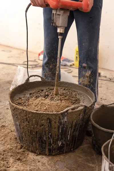 Mason çimento harç için dökme Beton Şap kneads