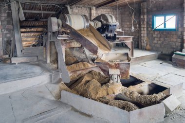 İç eski Beton Santrali Atölyesi