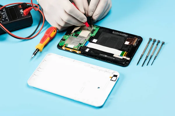 Akıllı telefon parçaları ve araçları kurtarma, seçici odak için