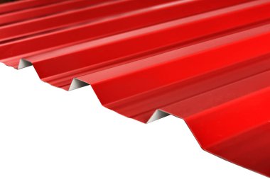 Sac profil tipi, evlerin çatısı için modern malzeme.