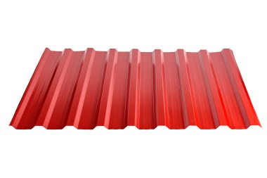 Sac profil tipi, evlerin çatısı için modern malzeme.