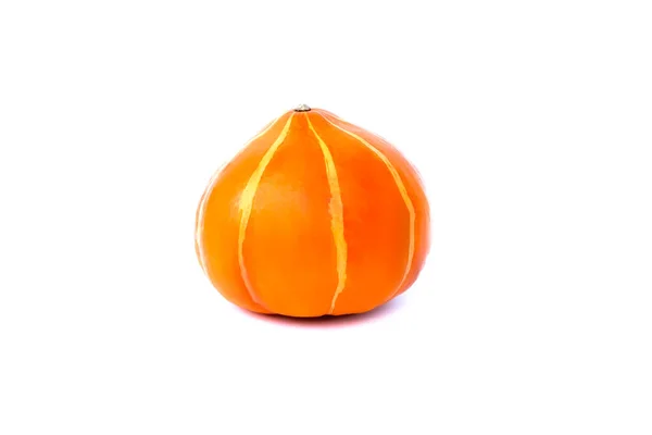 Orange pumpa på en vit isolerad bakgrund. — Stockfoto