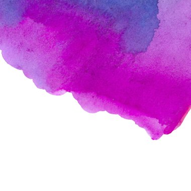 Soyut mavi renkli suluboya arka plan. Leke. doku