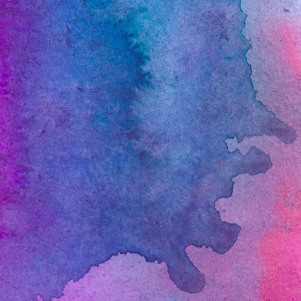 Soyut mavi renkli suluboya arka plan. Leke. doku