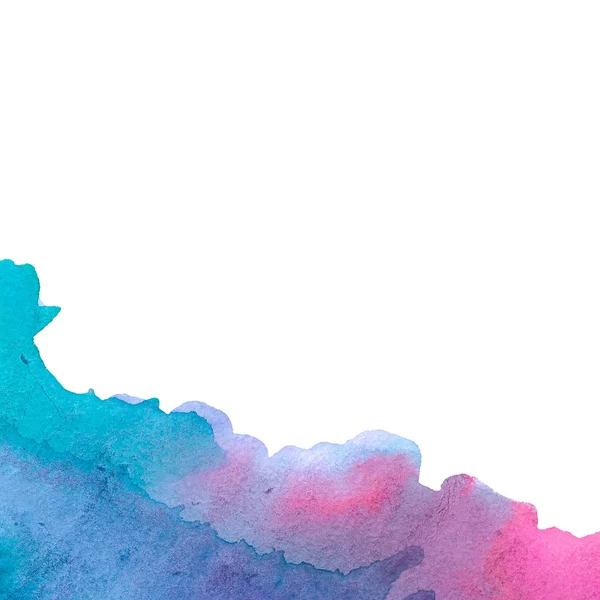 Soyut mavi renkli suluboya arka plan. Leke. doku