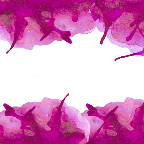 Aqua illüstrasyonu. Suluboya topuklar. Suluboya arka plan. Soyut arkaplan. Ahududu lekeleri. Mor noktalar.