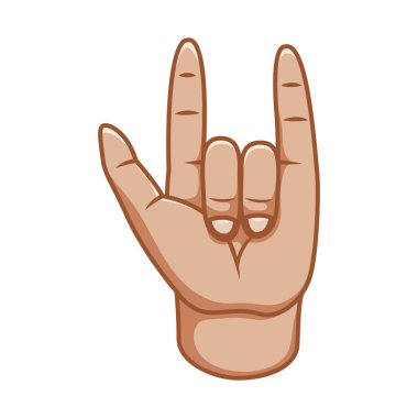 El hareketleri, herhangi bir amaç için büyük tasarım. Serin işareti. Bu iyiye işaret. Hareket satırı simgesi. El jestleri illüstrasyon. İnsan vektör hareketler. Beyaz arka plan.