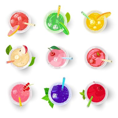 Moktail, alkolik ve alkolsüz kokteyller, smoothie, punç, limonata.