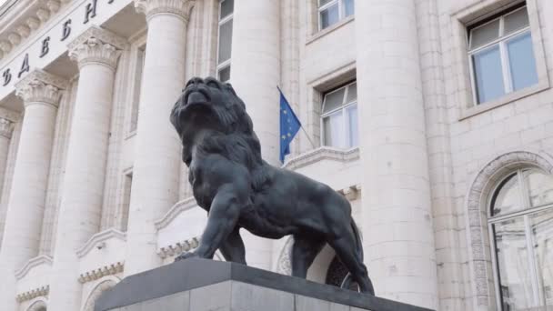Löwendenkmal — Stockvideo