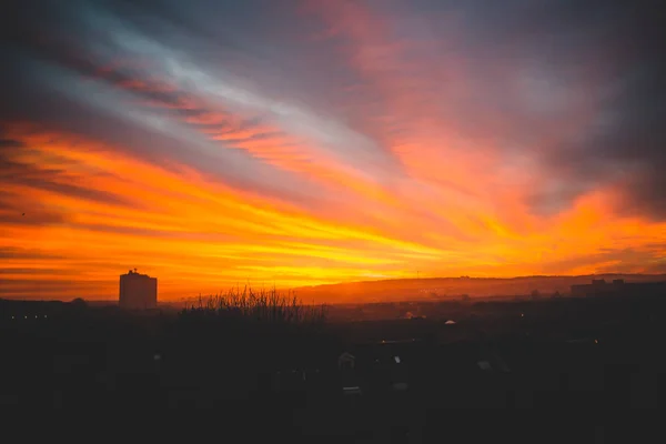 Sunrise Glasgow Écosse — Photo