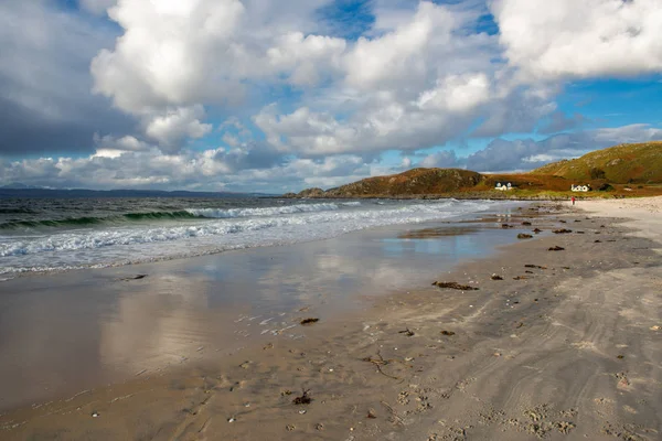 Playa de Morar en las Tierras Altas de Escocia — Foto de Stock