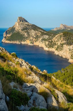 Formentor Yarımadası ve Masmavi Akdeniz'in B'de Görünümü
