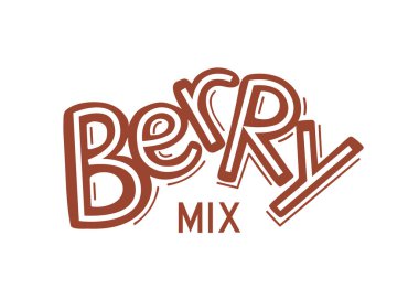 Sağlıklı gıda, doğal, organik meyve suyu, etiketleri için vektör metin. eps10