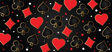 Kart oyunu maça, Queen Heart Ace poker kartı sembolleri Spade Jack Online şablon Vector briç simgeleri Komik kumar takımı black blackjack kumarhane kumarhanesi takım elbise