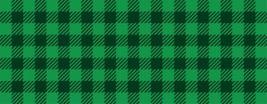 Yeşil oduncu tarzı. Vector Gingham ve Bluffalo kontrol çizgileri. Kareli piknik masası örtüsü. Eşkenar dörtgenden doku, ekoseli kareler, masa örtüleri. Düz tartan denetleyici baskısı