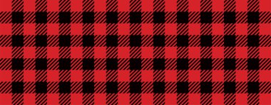 Kırmızı oduncu tarzı. Vector Gingham ve Bluffalo kontrol çizgileri. Kareli piknik masası örtüsü. Eşkenar dörtgenden doku, ekoseli kareler, masa örtüleri. Düz tartan denetleyici baskısı