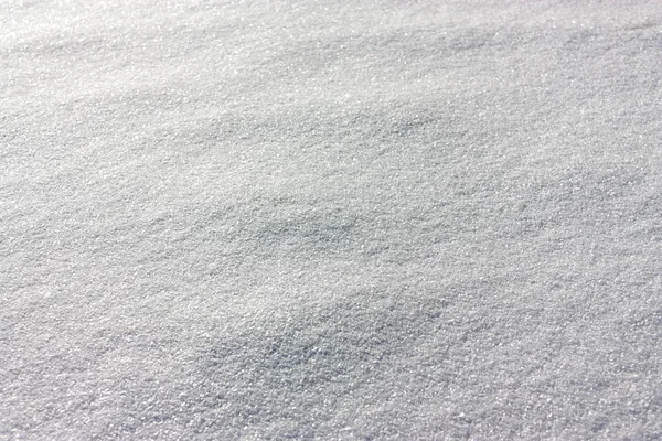 Surface Neige Sous Soleil Éclatant — Photo